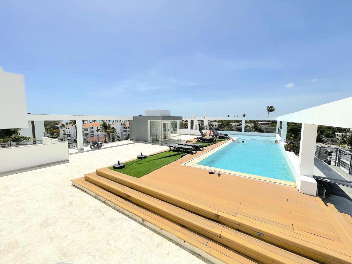 Rooftop Pool Ducassi Studio Suites Deluxe Hotel Beach Club & Spa Punta Cana Eksteriør billede