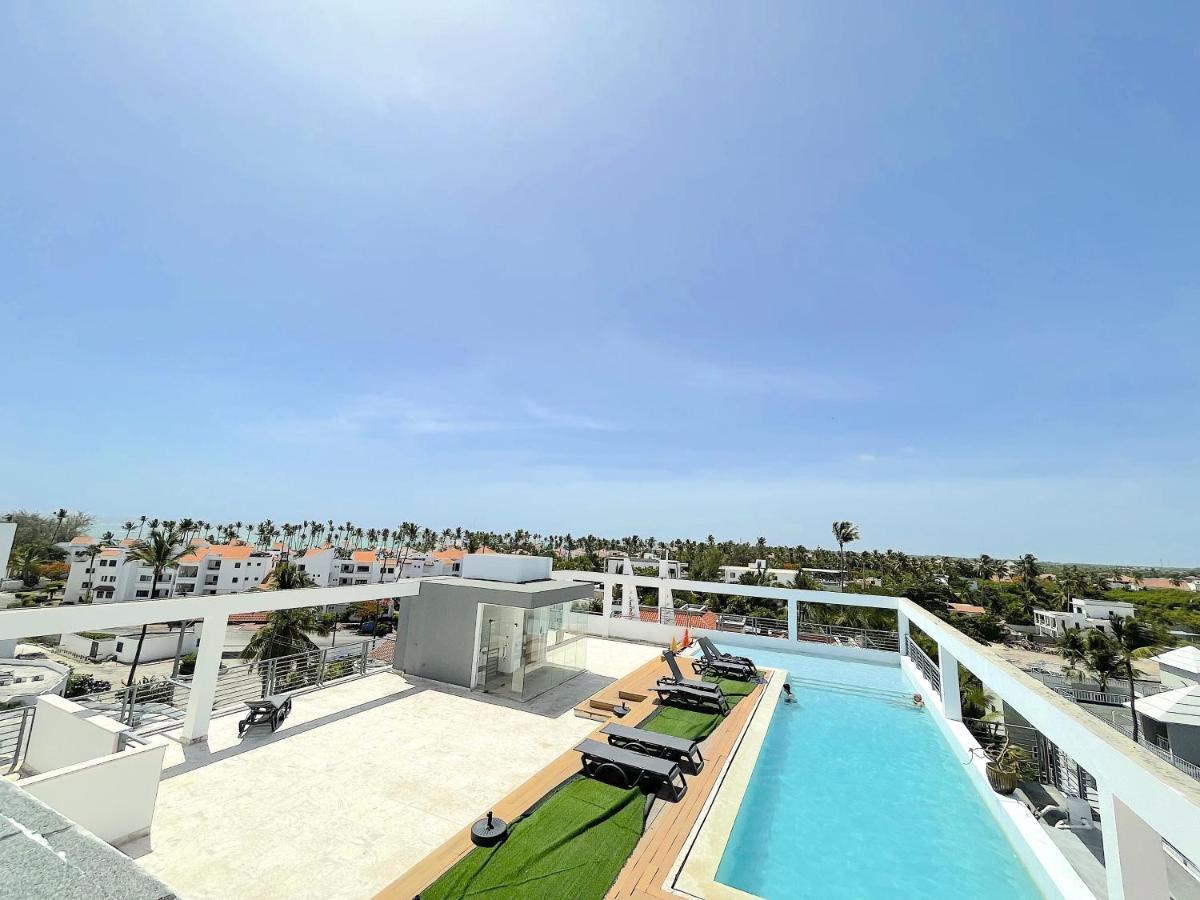 Rooftop Pool Ducassi Studio Suites Deluxe Hotel Beach Club & Spa Punta Cana Eksteriør billede